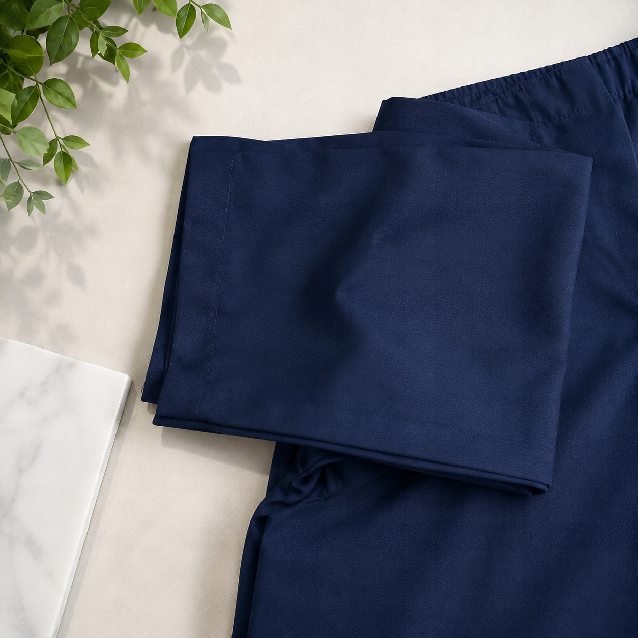 Premium Royal Blue Scrub Set – Breathable V-Neck Top & Cargo Pocket Pants for Nurses & Doctors - Image 6